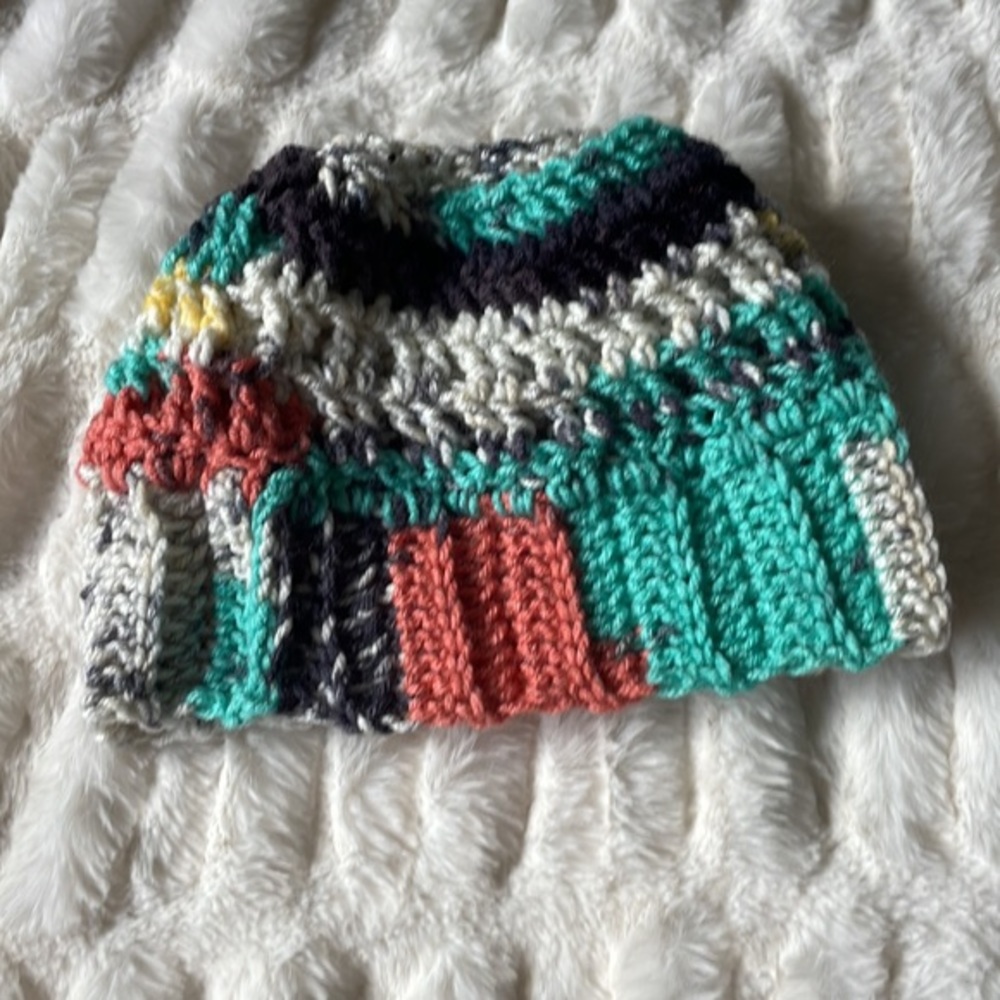 Handmade Knitted Beanie - Picture 3 of 5